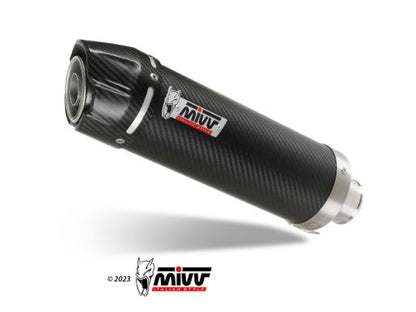 MIVV Y.033 YAMAHA FZ8 / FAZER 8 (2010 - 2016) Slip On Exhaust "GP" (Carbon + Carbon Cap; approved) – Accessories in the 2WheelsHero Motorcycle Aftermarket Accessories and Parts Online Shop