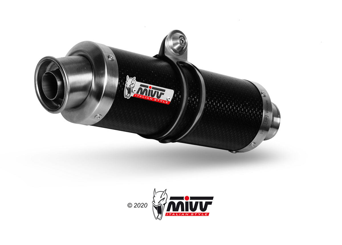 MIVV H.051 HONDA CB 500 F / X ( 2013 / 15 ) Slip On Exhaust "GP" (carbon; approved) – Accessories in the 2WheelsHero Motorcycle Aftermarket Accessories and Parts Online Shop