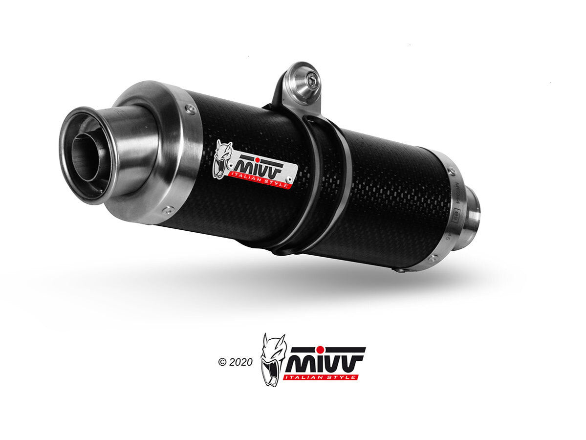 MIVV H.039 HONDA CBR 1000 RR ( 2008 - 13 ) Slip On(Kat) Exhaust "GP" (carbon; approved) – Accessories in the 2WheelsHero Motorcycle Aftermarket Accessories and Parts Online Shop