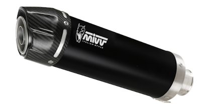 MIVV H.062 HONDA CB 500 F ( 2016 / 18 ) Slip On Exhaust "GP" (black + carbon cap; approved) – Accessories in the 2WheelsHero Motorcycle Aftermarket Accessories and Parts Online Shop