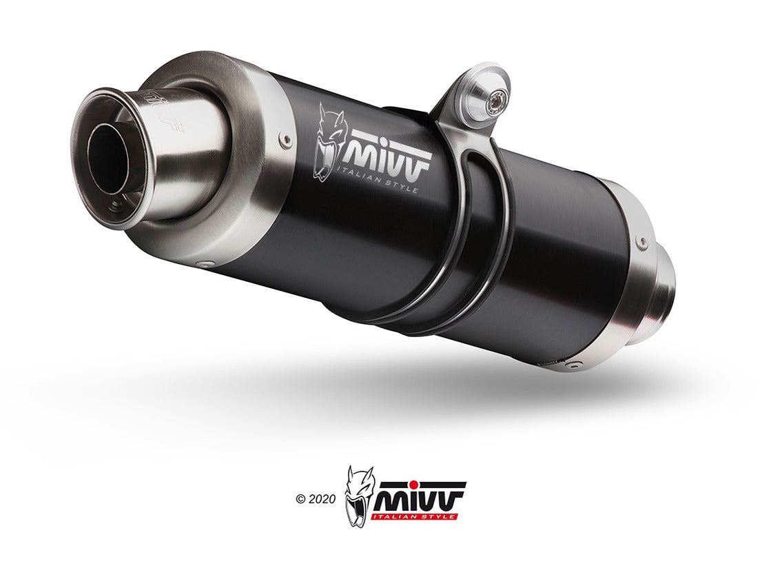 MIVV H.038 HONDA CBR 600 F ( 2011 / 13 ) Slip on Exhaust "GP" (black; approved) – Accessories in the 2WheelsHero Motorcycle Aftermarket Accessories and Parts Online Shop