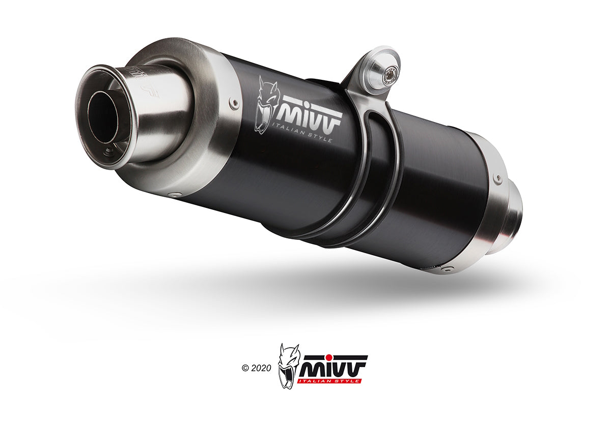 MIVV Y.014 YAMAHA TDM 900 (2002 - 2014) Dual SLIP-ON Exhaust "GP" (BLACK; approved) – Accessories in the 2WheelsHero Motorcycle Aftermarket Accessories and Parts Online Shop