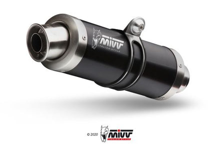 MIVV Y.033 YAMAHA FZ8 / FAZER 8 (2010 - 2016) Slip On Exhaust "GP" (Black; approved) – Accessories in the 2WheelsHero Motorcycle Aftermarket Accessories and Parts Online Shop