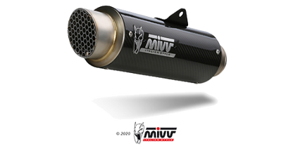MIVV H.074 HONDA CB 125 R ( 2018 / 20 ) Full System Exhaust "GP PRO" (carbon; approved) – Accessories in the 2WheelsHero Motorcycle Aftermarket Accessories and Parts Online Shop