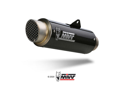 MIVV K.052 Kawasaki Z900 (20/24) Slip-on Exhaust "GP Pro" (carbon; approved) – Accessories in the 2WheelsHero Motorcycle Aftermarket Accessories and Parts Online Shop