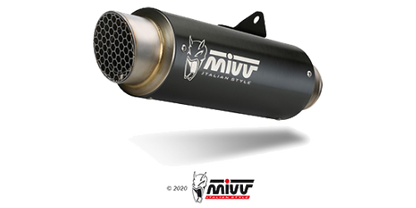 MIVV H.077 HONDA CB 125 R ( 2021+ ) Full System High Exhaust "GP PRO" (black; approved) – Accessories in the 2WheelsHero Motorcycle Aftermarket Accessories and Parts Online Shop
