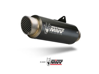 MIVV Y.067 YAMAHA MT-125 / YZF R125 (2020 - ) Full System Exhaust "GP Pro" (Black; approved) – Accessories in the 2WheelsHero Motorcycle Aftermarket Accessories and Parts Online Shop