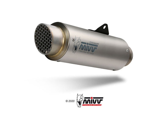 MIVV D.041 Ducati Monster 1200 (17/21) Slip-on Exhaust "GP Pro" (titanium; approved) – Accessories in the 2WheelsHero Motorcycle Aftermarket Accessories and Parts Online Shop