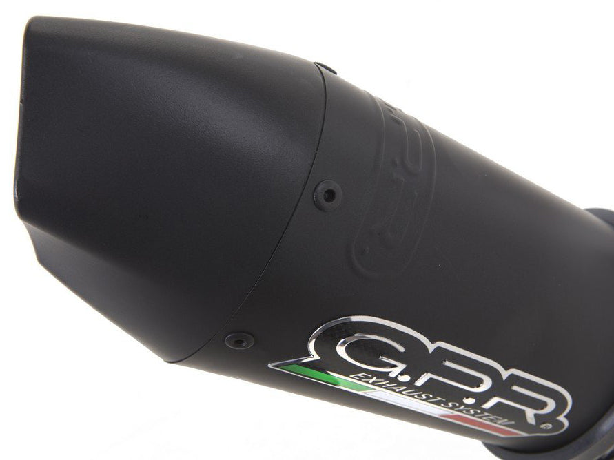 GPR Ducati Hypermotard 939 Slip-on Exhaust "GPE Evo 4 Black Titanium" (EU homologated) – Accessories in the 2WheelsHero Motorcycle Aftermarket Accessories and Parts Online Shop