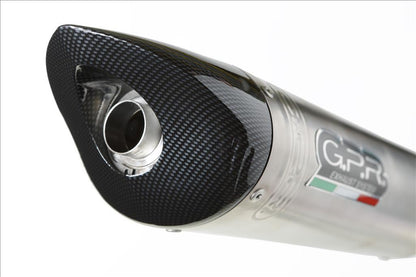 GPR Suzuki GSX-R1000/1000R (2017 – ) Slip-on Exhaust "Tiburon Titanium" (EU homologated) – Accessories in the 2WheelsHero Motorcycle Aftermarket Accessories and Parts Online Shop