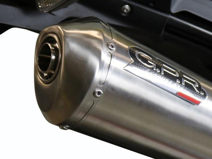 GPR Ducati Monster 696 Dual Slip-on Exhaust "Satinox" (EU homologated) – Accessories in the 2WheelsHero Motorcycle Aftermarket Accessories and Parts Online Shop