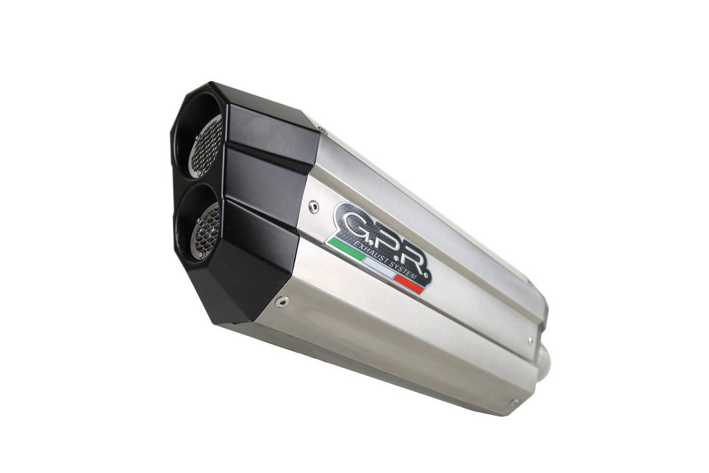 GPR BMW R1250GS Slip-on Exhaust "Sonic Titanium" (EU homologated) – Accessories in the 2WheelsHero Motorcycle Aftermarket Accessories and Parts Online Shop