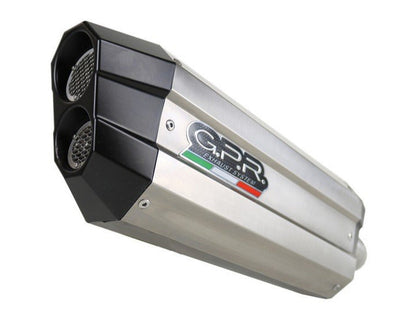 GPR BMW R1200GS (04/09) Slip-on Exhaust "Sonic Inox" (EU homologated) – Accessories in the 2WheelsHero Motorcycle Aftermarket Accessories and Parts Online Shop