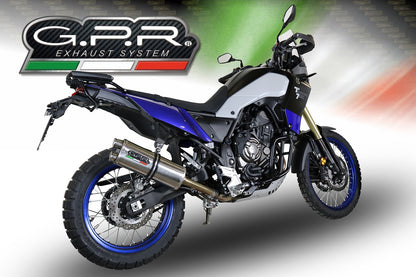 GPR Yamaha Ténéré 700 Slip-on Exhaust "Dual Inox" (EU homologated) – Accessories in the 2WheelsHero Motorcycle Aftermarket Accessories and Parts Online Shop