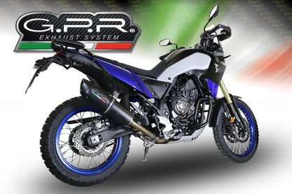 GPR Yamaha Ténéré 700 Slip-on Exhaust "Furore Evo 4 Nero" (EU homologated) – Accessories in the 2WheelsHero Motorcycle Aftermarket Accessories and Parts Online Shop