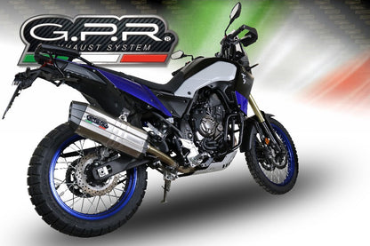 GPR Yamaha Ténéré 700 Slip-on Exhaust "Sonic Inox" (EU homologated) – Accessories in the 2WheelsHero Motorcycle Aftermarket Accessories and Parts Online Shop