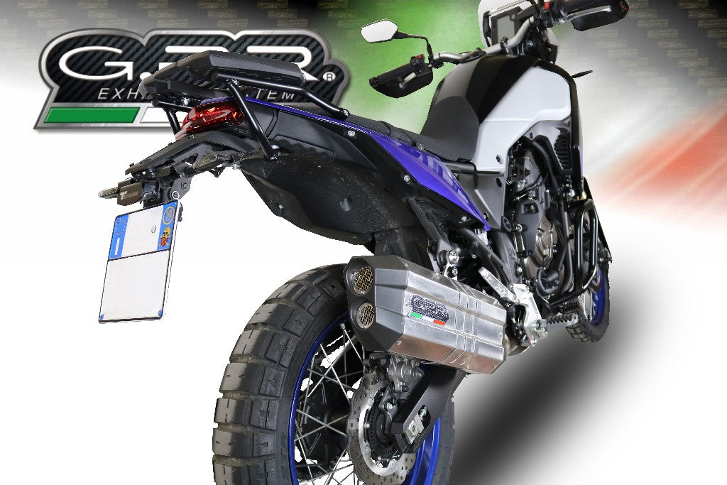 GPR Yamaha Ténéré 700 Slip-on Exhaust "Sonic Inox" (EU homologated) – Accessories in the 2WheelsHero Motorcycle Aftermarket Accessories and Parts Online Shop