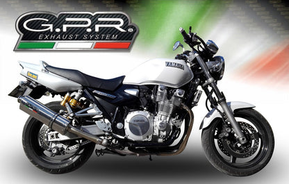 GPR Yamaha XJR1300 (07/14) Slip-on Exhaust "Trioval" (EU homologated) – Accessories in the 2WheelsHero Motorcycle Aftermarket Accessories and Parts Online Shop
