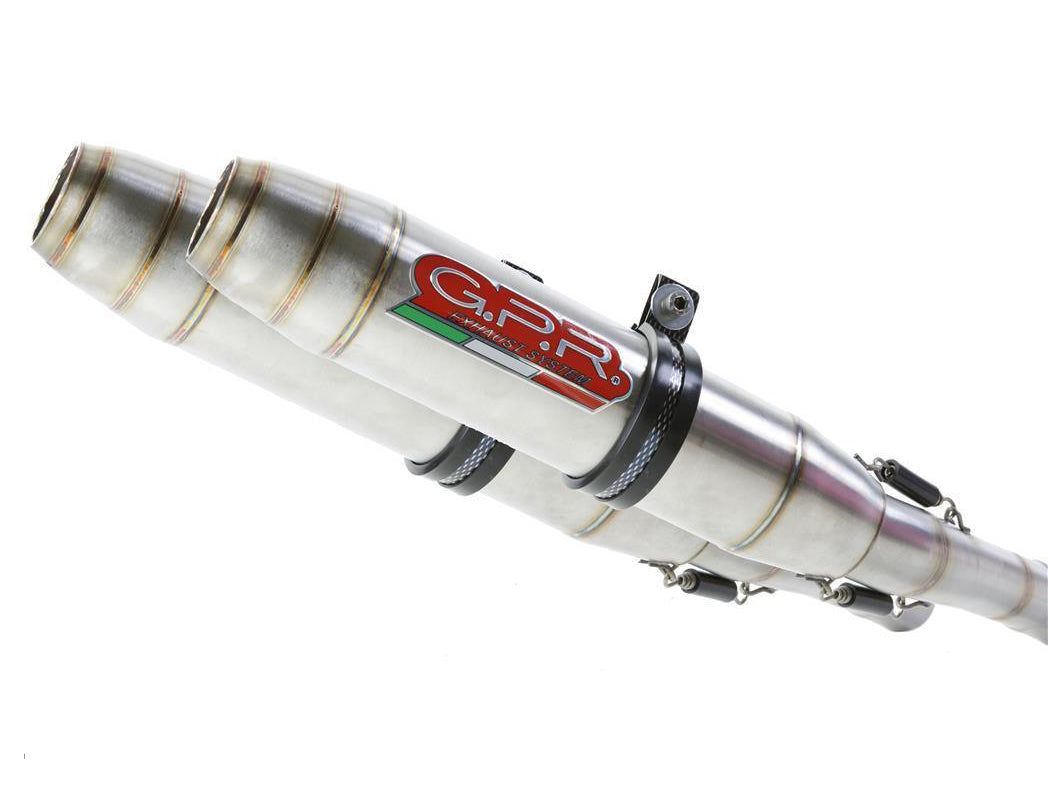 GPR Ducati Monster 1100 Dual Slip-on Exhaust "Deeptone Inox" (EU homologated) – Accessories in the 2WheelsHero Motorcycle Aftermarket Accessories and Parts Online Shop