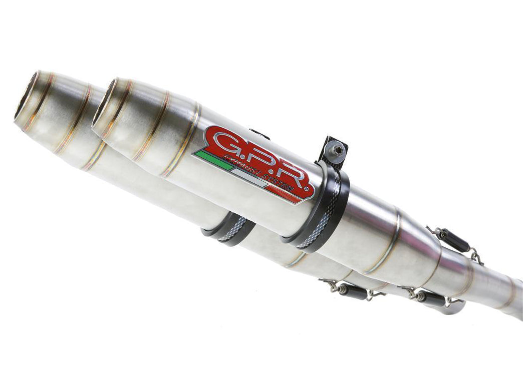 GPR Ducati Monster 1100 Evo Dual Slip-on Exhaust "Deeptone Inox" (EU homologated) – Accessories in the 2WheelsHero Motorcycle Aftermarket Accessories and Parts Online Shop