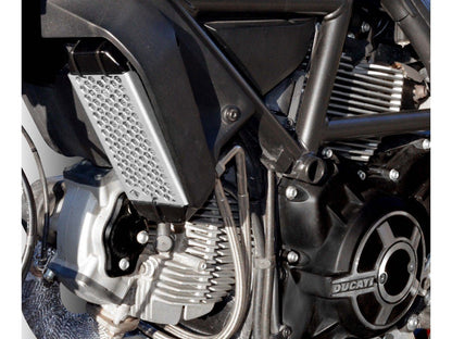 GR03 - DUCABIKE Ducati Scrambler 800 (15/22) Radiator Guard – Accessories in the Motoraider Motorcycle Aftermarket Accessories and Parts Online Shop
