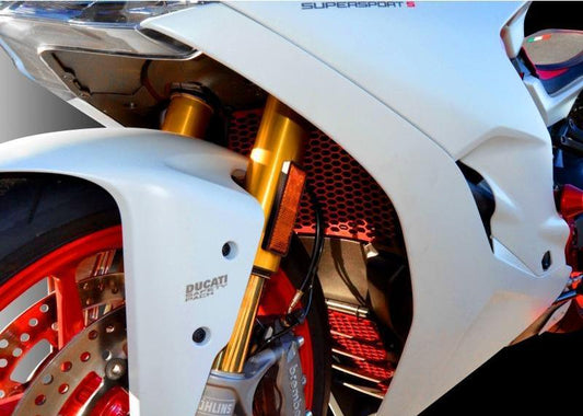 GR06 - DUCABIKE Ducati SuperSport 950/939 Oil Cooler Guard – Accessories in the Motoraider Motorcycle Aftermarket Accessories and Parts Online Shop