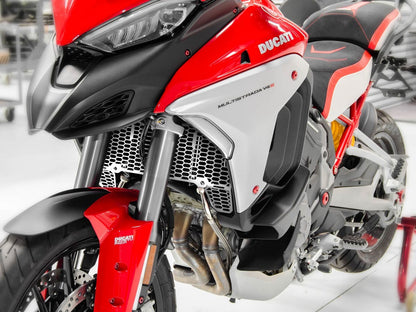 GR10 - DUCABIKE Ducati Multistrada V4 (2021+) Radiators Guard – Accessories in the Motoraider Motorcycle Aftermarket Accessories and Parts Online Shop