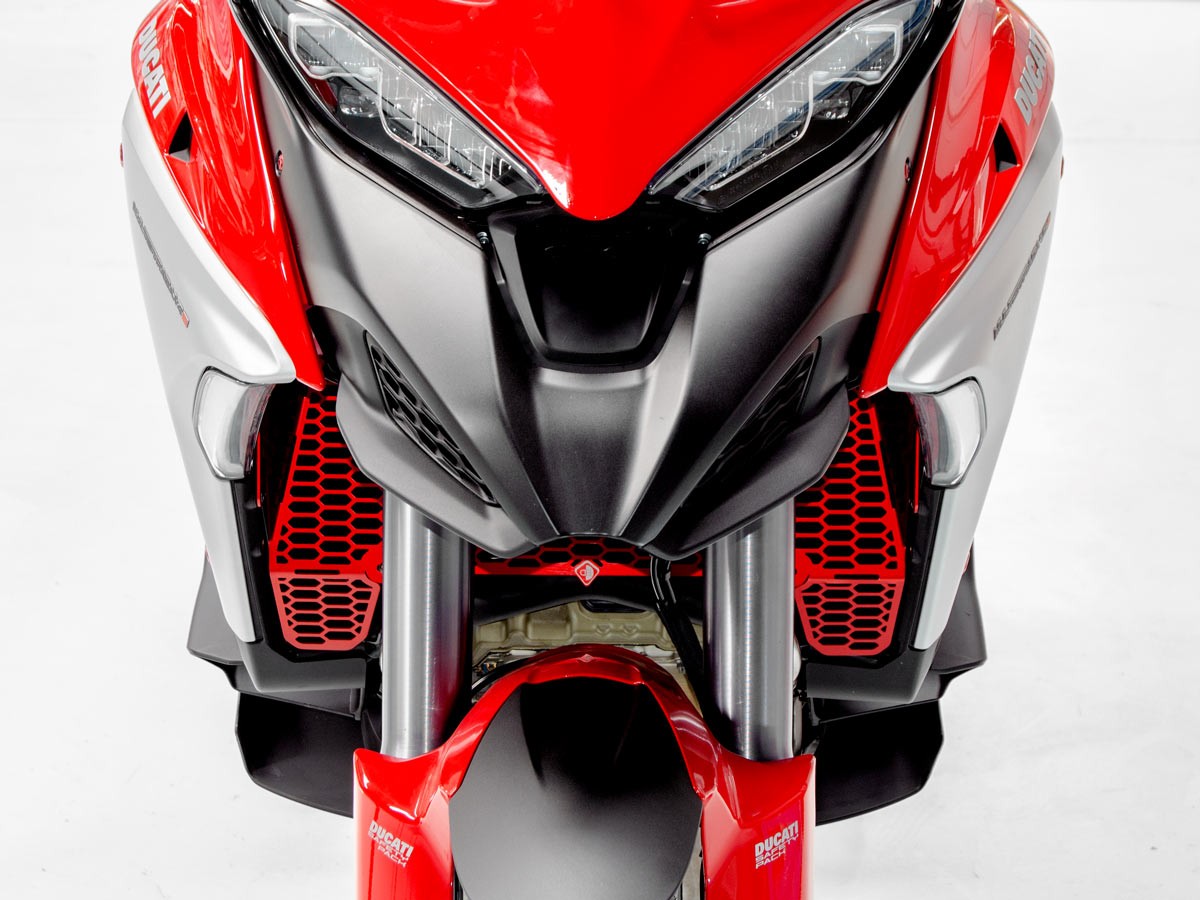 GR10 - DUCABIKE Ducati Multistrada V4 (2021+) Radiators Guard – Accessories in the Motoraider Motorcycle Aftermarket Accessories and Parts Online Shop