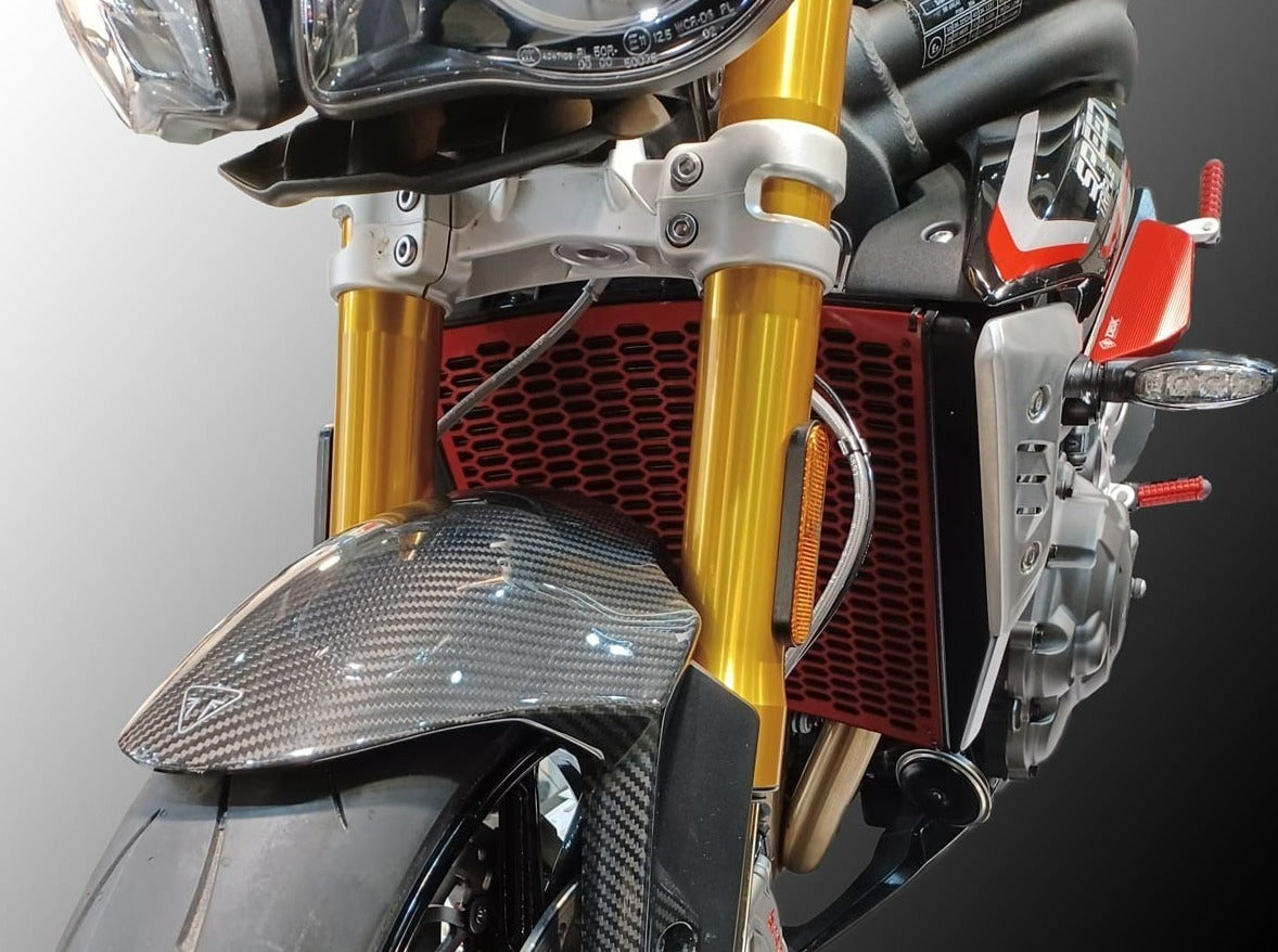 GR13 - DBK Triumph Speed Triple 1200 RS / RR Water Radiator Guard – Accessories in the Motoraider Motorcycle Aftermarket Accessories and Parts Online Shop
