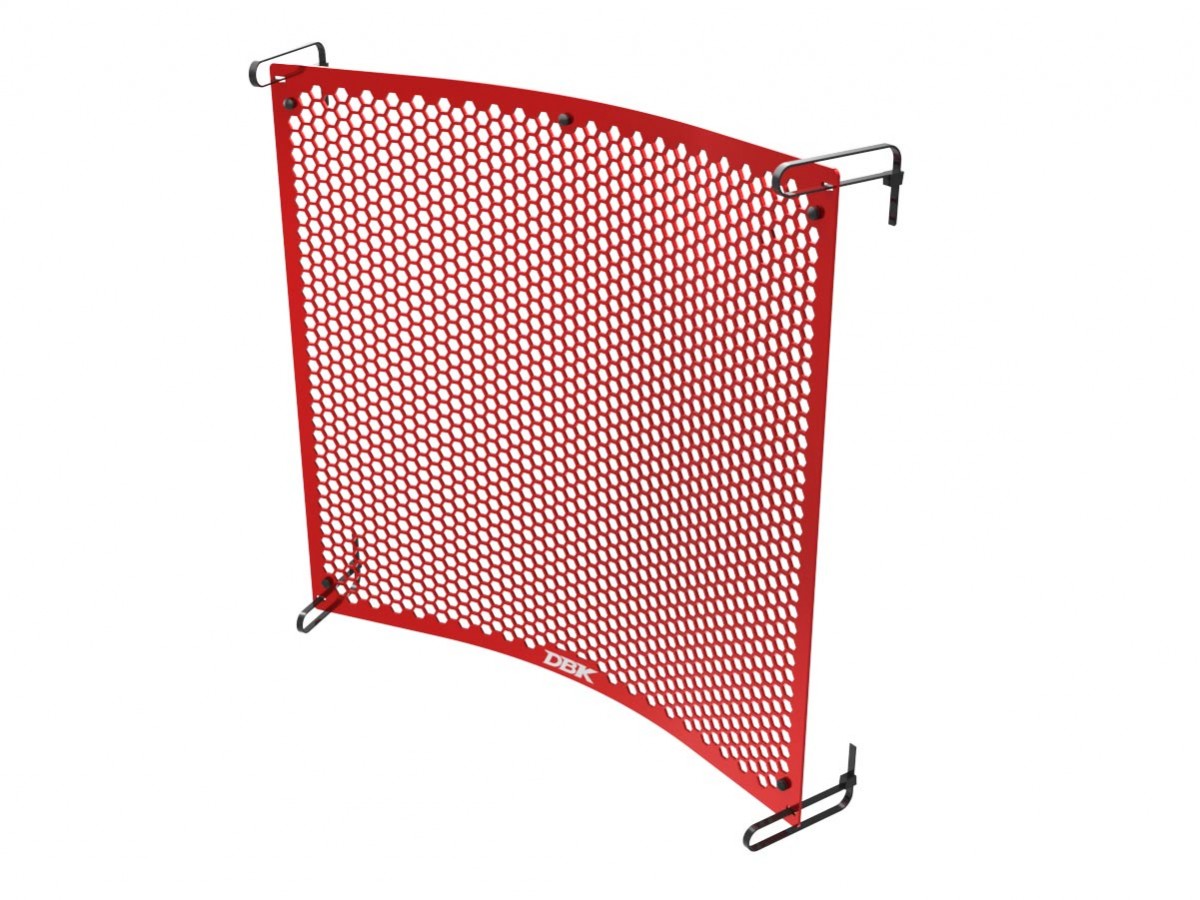 DBK DUCABIKE GR30 Triumph 765 (2023+) Radiator Guard – Accessories in the Motoraider Motorcycle Aftermarket Accessories and Parts Online Shop