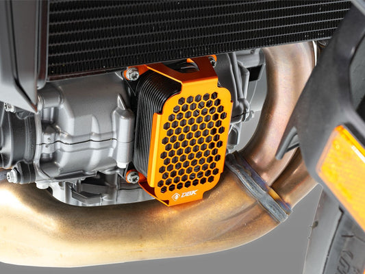 DBK DUCABIKE GR32 KTM 990 Duke (2024+) Oil Cooler Guard – Accessories in the Motoraider Motorcycle Aftermarket Accessories and Parts Online Shop