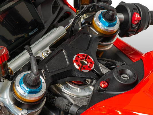 DBK DUCABIKE GS03 Ducati Panigale V4 (2025+) Steering Head Ring Nut – Accessories in the Motoraider Motorcycle Aftermarket Accessories and Parts Online Shop