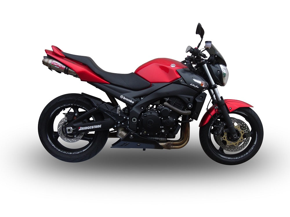 GPR Suzuki GSR600 Slip-on Exhaust "Deeptone Inox" (EU homologated) – Accessories in the 2WheelsHero Motorcycle Aftermarket Accessories and Parts Online Shop