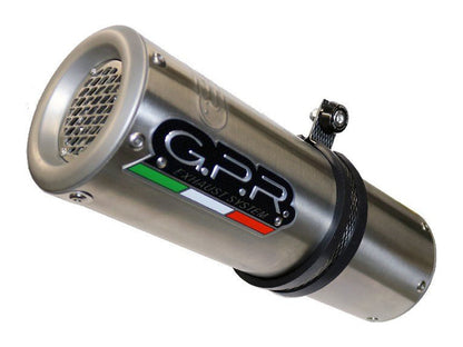 GPR Ducati Monster 821 (14/16) Slip-on Exhaust "M3 Inox" (EU homologated) – Accessories in the 2WheelsHero Motorcycle Aftermarket Accessories and Parts Online Shop