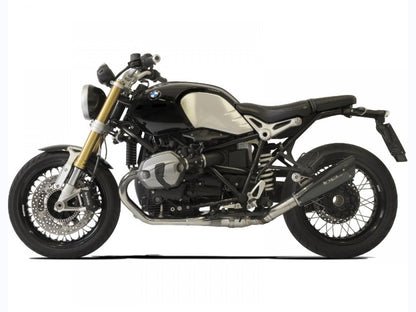HP CORSE BMW R nineT Slip-on Exhaust "Evoxtreme Black Single Low" (EU homologated) – Accessories in the 2WheelsHero Motorcycle Aftermarket Accessories and Parts Online Shop