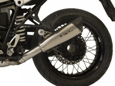 HP CORSE BMW R nineT Slip-on Exhaust "Evoxtreme Satin Single Low" (EU homologated) – Accessories in the 2WheelsHero Motorcycle Aftermarket Accessories and Parts Online Shop