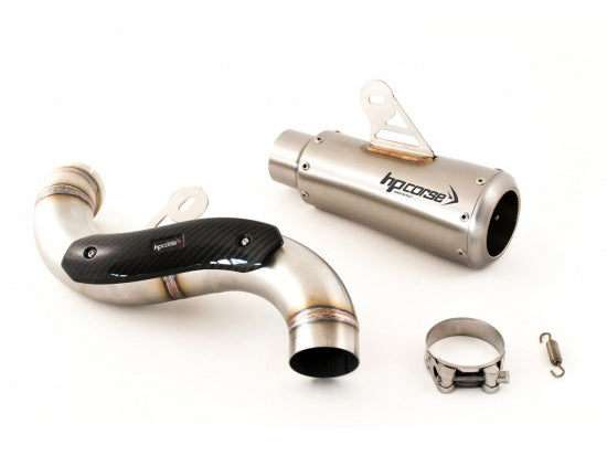 HP CORSE BMW R nineT Slip-on Exhaust "GP-07 Satin Single High" (EU homologated) – Accessories in the 2WheelsHero Motorcycle Aftermarket Accessories and Parts Online Shop