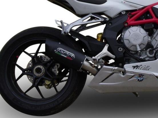 GPR MV Agusta F3 675/800 (12/17) Slip-on Exhaust "Furore Nero" (EU homologated) – Accessories in the 2WheelsHero Motorcycle Aftermarket Accessories and Parts Online Shop