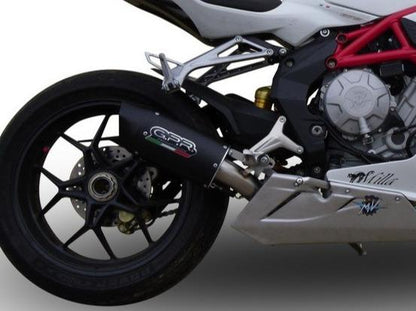 GPR MV Agusta F3 675/800 (12/17) Slip-on Exhaust "Furore Nero" (EU homologated) – Accessories in the 2WheelsHero Motorcycle Aftermarket Accessories and Parts Online Shop