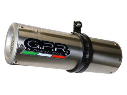 GPR Ducati Monster 821 (14/16) Slip-on Exhaust "M3 Inox" (EU homologated) – Accessories in the 2WheelsHero Motorcycle Aftermarket Accessories and Parts Online Shop