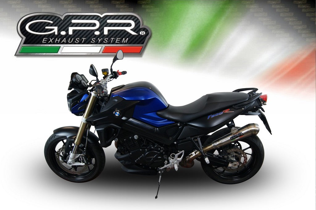 GPR BMW F800R (17/19) Slip-on Exhaust "Powercone Evo 4" (EU homologated) – Accessories in the 2WheelsHero Motorcycle Aftermarket Accessories and Parts Online Shop