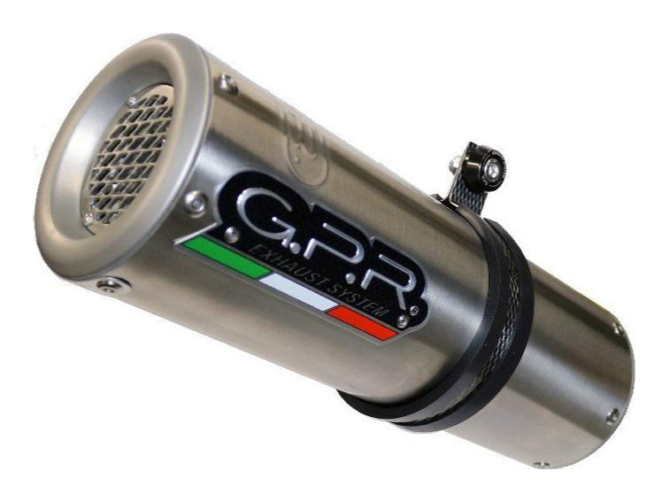 GPR Ducati Monster 821 (17/20) Slip-on Exhaust "M3 Inox" (EU homologated) – Accessories in the 2WheelsHero Motorcycle Aftermarket Accessories and Parts Online Shop