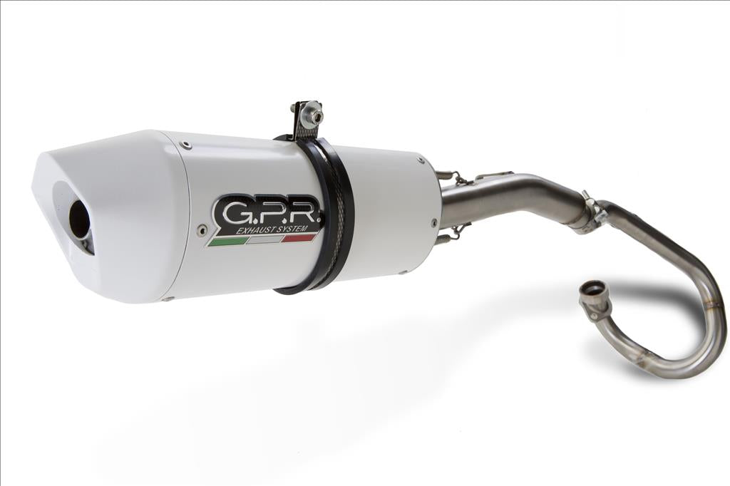 GPR Yamaha T-MAX 530 (12/19) Full Exhaust System "Albus Ceramic" (EU homologated) – Accessories in the 2WheelsHero Motorcycle Aftermarket Accessories and Parts Online Shop