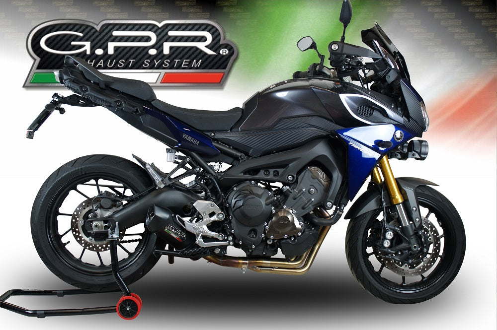 GPR Yamaha Tracer 900 (18/20) Full Exhaust System "Furore Evo 4 Nero" (EU homologated) – Accessories in the 2WheelsHero Motorcycle Aftermarket Accessories and Parts Online Shop