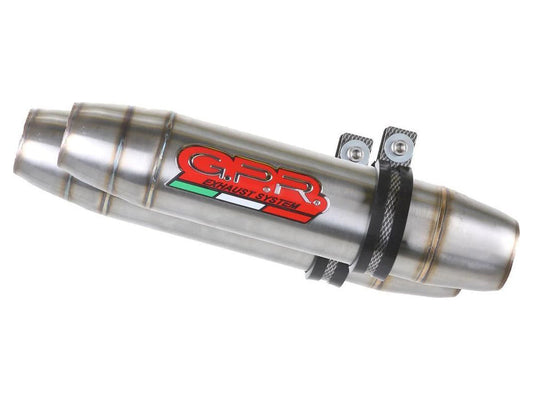 GPR Ducati Monster 1100 Dual Slip-on Exhaust "Deeptone Inox" (EU homologated) – Accessories in the 2WheelsHero Motorcycle Aftermarket Accessories and Parts Online Shop