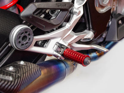 KAPM03 - DBK Moto Guzzi Footpeg Supports (pilot) – Accessories in the Motoraider Motorcycle Aftermarket Accessories and Parts Online Shop