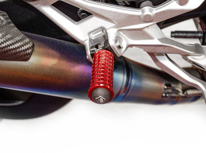 KAPM03 - DBK BMW S1000R / S1000RR (2018+) Footpeg Supports (pilot) – Accessories in the Motoraider Motorcycle Aftermarket Accessories and Parts Online Shop