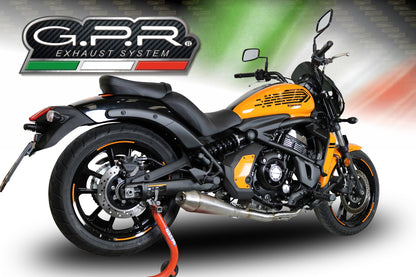 GPR Kawasaki EN650 Vulcan Full Exhaust System "Ultracone" (EU homologated) – Accessories in the 2WheelsHero Motorcycle Aftermarket Accessories and Parts Online Shop