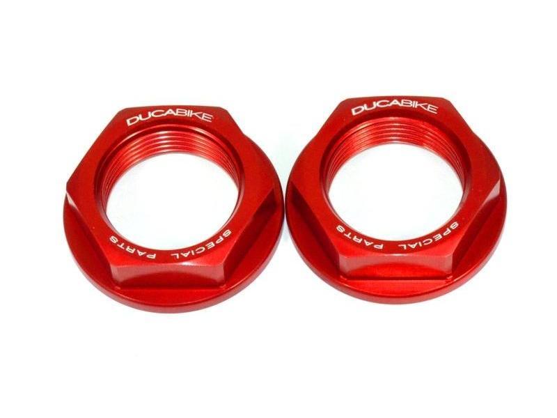 KDPR04 - DUCABIKE Ducati Rear Wheel Nuts set – Accessories in the Motoraider Motorcycle Aftermarket Accessories and Parts Online Shop