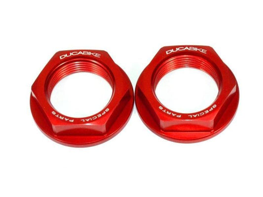 KDPR04 - DUCABIKE Ducati Rear Wheel Nuts set – Accessories in the Motoraider Motorcycle Aftermarket Accessories and Parts Online Shop